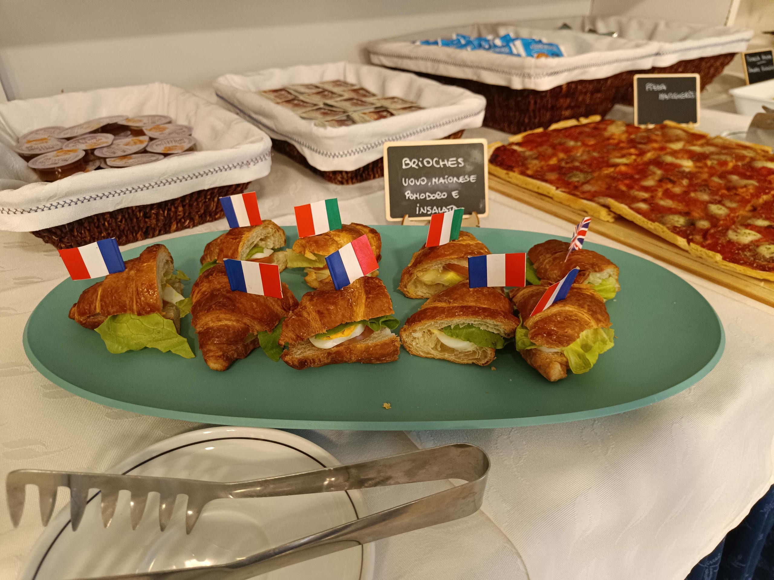 Buffet colazione del mattino
