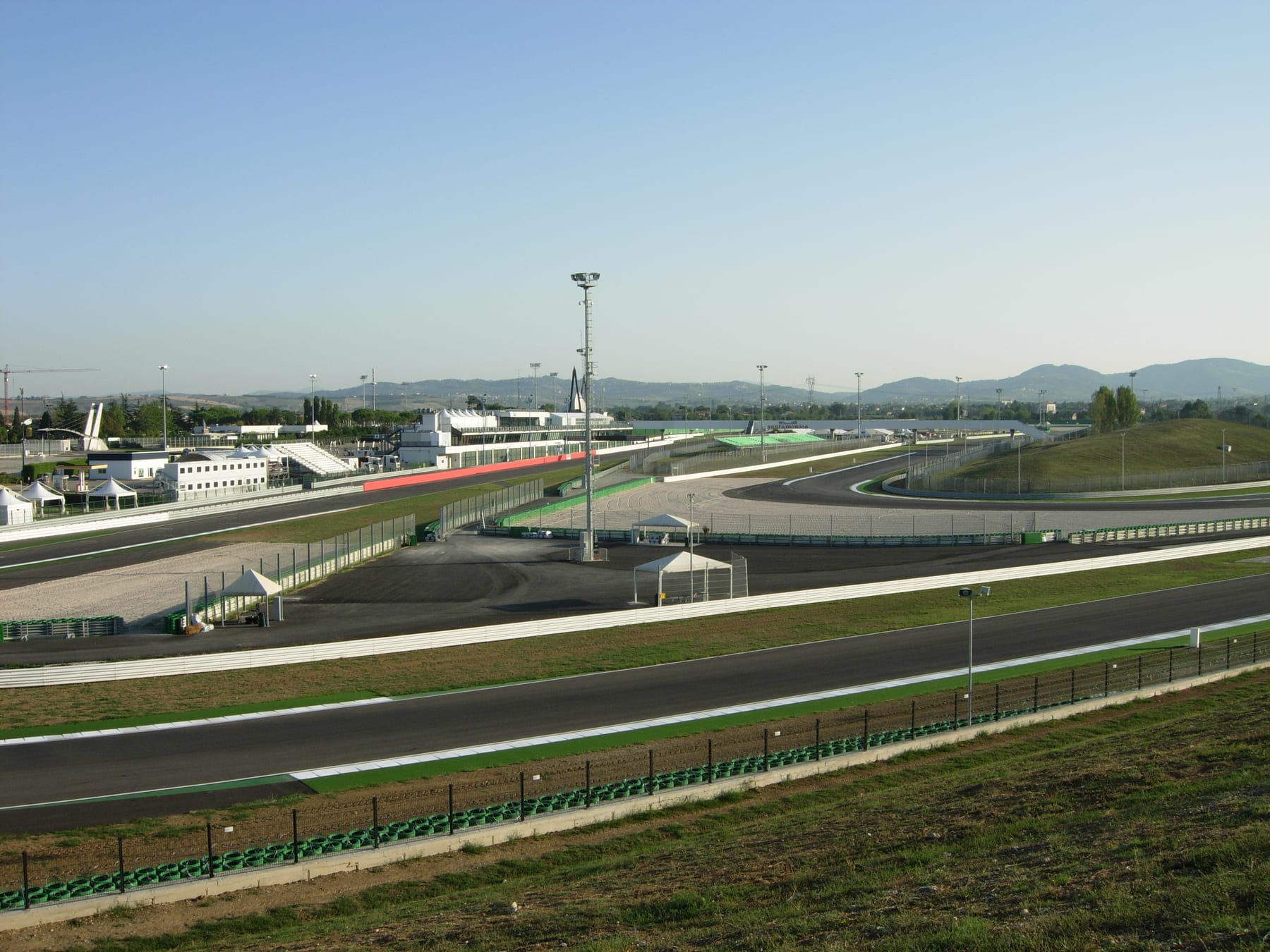 Il Misano World Circuit «Marco Simoncelli» visto dalle tribune